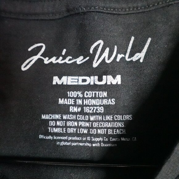 Juice Wrld Shirt Medium Black Legends Never Die - Picture 3 of 6